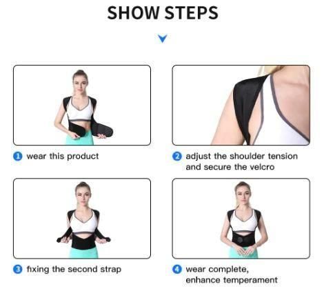 Adjustable Back Posture Corrector/Relieve Pain Belt Women Men
